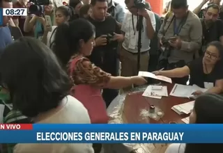 Paraguay: Miles de ciudadanos participan en elecciones generales