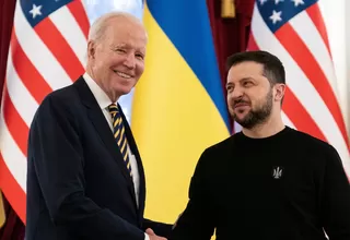 Presidente de EE.UU. realizó visita sorpresa a Ucrania