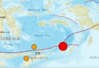 Reportan terremoto de 7.6 en Indonesia