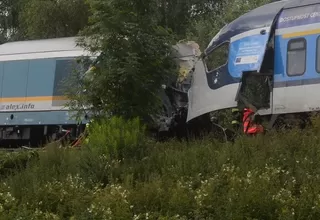 Choque de dos trenes en República Checa deja tres muertos y decenas de heridos