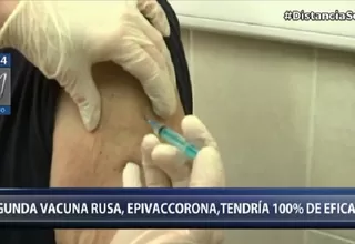 Rusia asegura que su segunda vacuna contra el coronavirus, EpiVacCorona, tiene una eficacia del 100%