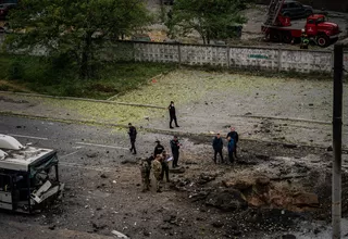 [VIDEO] Rusia bombardeó Ucrania tras explosión de puente de Crimea