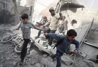 Siria: al menos 35 muertos deja bombardeo contra escuelas