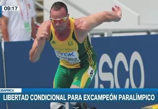 Sudáfrica: Libertad condicional para excampeón paralímpico Óscar Pistorius