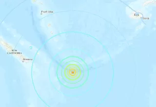 Terremoto de magnitud 7.7 sacudió el Pacífico Sur y activa alerta de tsunami 