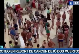 Tiroteo en resort de Cancún dejó dos fallecidos