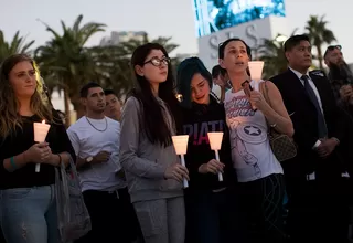 Tiroteo en Las Vegas: estudiantes realizaron vigilia por las 59 víctimas