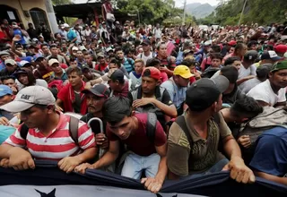 Trump amenaza con cortar ayuda a Honduras si sigue caravana de migrantes a EE.UU.