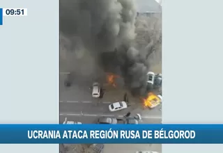 Ucrania ataca región rusa de Bélgorod