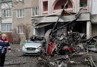 Ucrania: Ministro del Interior murió en accidente de helicóptero que dejó 18 fallecidos