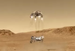 Vehículo Perseverance de la NASA aterrizó en Marte