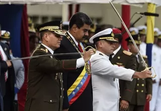 Venezuela: Maduro dispuso detención de militares por “conspiración”