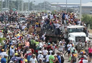 Oposición venezolana dice que ingresó por otros caminos parte de la ayuda humanitaria