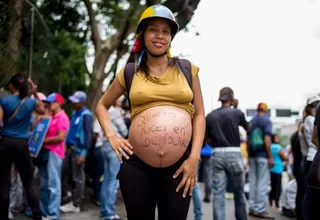 Venezuela: opositoras protestaron contra Maduro en el Día de la Madre