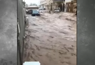 [VIDEO] Arabia Saudita: lluvias e inundaciones dejan al menos dos muertos