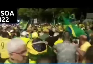 [VIDEO] Brasil: otro incidente durante bloqueos bolsonaristas