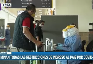 [VIDEO] Ecuador: eliminan todas las restricciones de ingreso al país por Covid-19