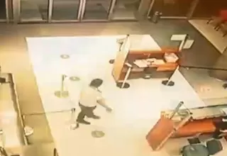 [VIDEO] Guardia de seguridad habría hablado con un fantasma