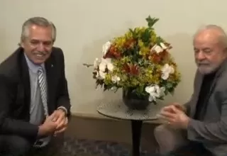 [VIDEO] Lula Da Silva recibe al presidente de Argentina, Alberto Fernández