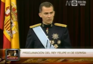 La proclamación de Felipe VI como el nuevo rey de España