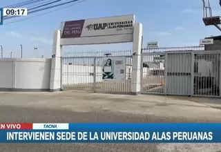 Alas Peruanas: Incautan bienes de universidad y terreno de prima de Joaquín Ramírez en Tacna