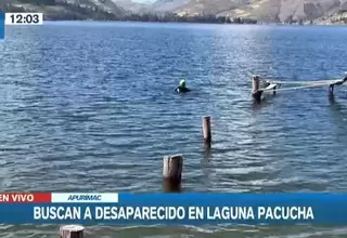 Apurímac: Hombre desapareció tras ingresar a laguna Pacucha