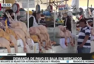 Arequipa: Baja demanda de pavo se presenció en diferentes mercados