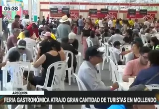 Arequipa: Feria gastronómica atrajo gran cantidad de turistas en Mollendo