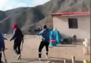 Arequipa: mineros informales atacaron a balazos campamento privado
