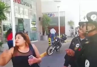 Arequipa: liberan a mujer que se burló de un grupo de policías