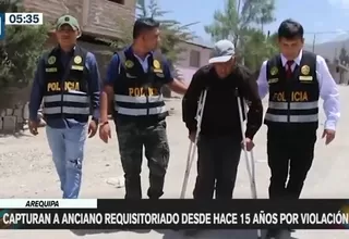 Arequipa: Policía capturó a hombre acusado de violar a niña hace 15 años