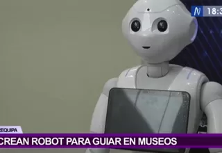Arequipa: Presentan a "Pablo Bot", el primer robot guía turístico en museos