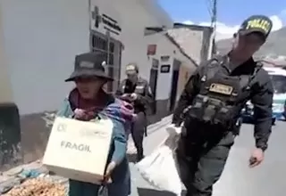 Ayacucho: Mujer es intervenida cuando llevaba un bebé muerto en una caja