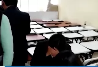Cajamarca: Postulantes a universidad fueron sorprendidos haciendo trampa en examen de admisión 