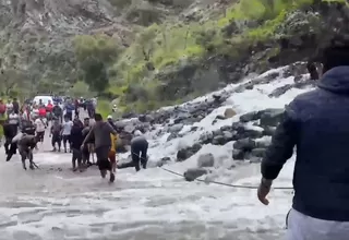 Carretera Cañete-Yauyos-Huancayo interrumpida por caída de Huaico