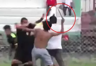 Chanchamayo: árbitro fue atacado con machete en la Copa Perú