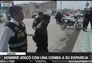 Chiclayo: Hombre atacó con una comba a su expareja 