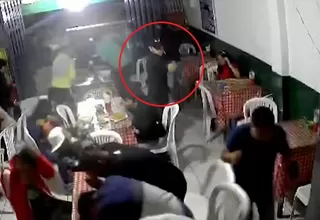 Chimbote: Hombre desató balacera en restaurante e hirió a comensal