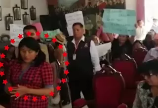Congresista Nieves Limachi fue expulsada de una reunión de mesa de trabajo en Tacna