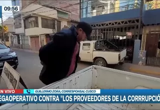Cusco: Allanan 11 inmuebles y capturan a integrantes de "Los proveedores del corrupción"