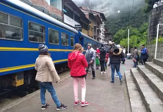 Cusco: servicio de tren a Machu Picchu se suspenderá el lunes 13