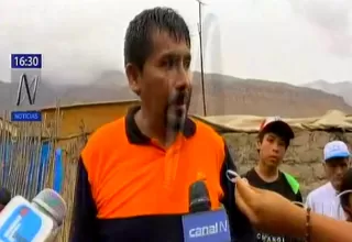 Aplao: gobernador de Arequipa reporta 300 afectados y pide refuerzo de maquinarias