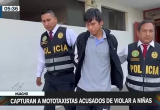 Huacho: Policía capturó a mototaxistas acusados de abusar a dos menores