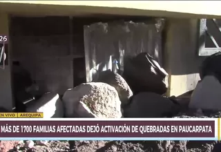 Huaico en Arequipa: Más de 1700 familias afectadas piden ayuda en Paucarpata