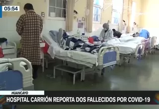Huancayo: Hospital Carrión reporta dos fallecidos por Covid-19