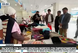 Huancayo: Pacientes con cáncer generan ingresos con emprendimientos