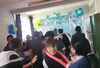 Huancayo: Personal médico celebró fiesta con hora loca en pleno horario laboral