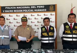 Huánuco: Policía Nacional incautó más de 80 armas de fuego a empresa de seguridad y vigilancia