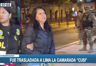 Detuvieron a Rocío Leandro Melgar, "Camarada Cusi"