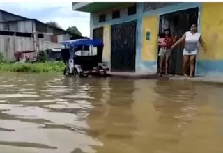 Iquitos: Inundaciones en Manseriche tras desborde del río Marañón